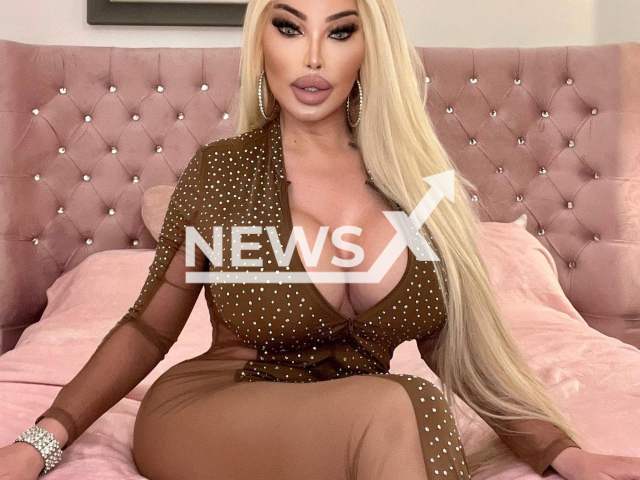 Photo shows Jessica Alves, undated. The Brazilian Ken that turned Barbie, claims 107 beauty procedures are enough.
Note: Private photo(@jjessicaalvesuk/Newsflash).