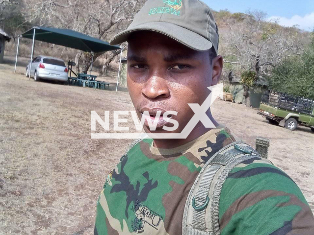 Sphamandla Mthembu poses in undated photo. He was killed by a hippo in KwaZulu-Natal, South Africa. Note: Private photo. (Newsflash)