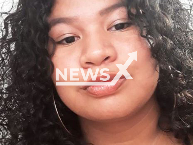 Picture shows Karine Sevalho Lima, 19, undated. She was  7 months pregnant with Victor de Souza Rocha, 21, suspected of killing  her because he did not want a black child, he was arrested in Manaus , Brazil on  Tuesday, Nov. 21, 2023.  
Note: Private photo. (Newsflash)