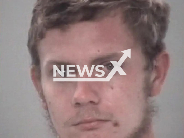 Florida man Andrew Thomas Krummen who was arrested after he crushed body parts in hit-and-run accident in April 2022.
Note: Police photo(Pasco County Jail/Newsflash).