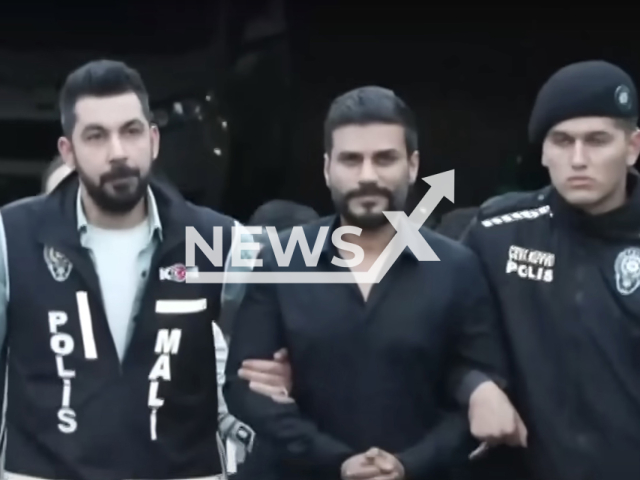 Photo shows Engin Polat (middle), undated. Engin Polat, the husband of Dilan Polat, a Turkish businesswoman and influencer, was detained over allegations of money laundering. Note: Picture is a screenshot from a video (Newsflash)