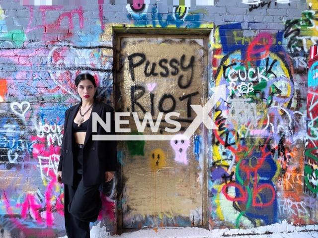 Photo shows Nadya Tolokonnikova, undated. She is a Russian musician, conceptual artist, and political activist who is a founding member of the feminist group Pussy Riot. Note: Picture is private (@nadyariot/Newsflash)