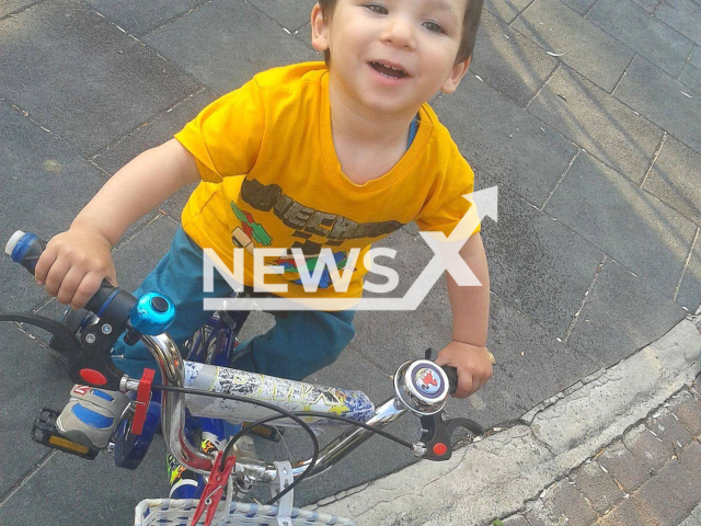 Eymen Sadik Durak, 5, (pictured) was killed by his mother Mine Durak and her boyfriend Serkan Ercetin in Izmir, Turkey in August 2019. Note: Private picture (@mine.durak.7106/Newsflash)