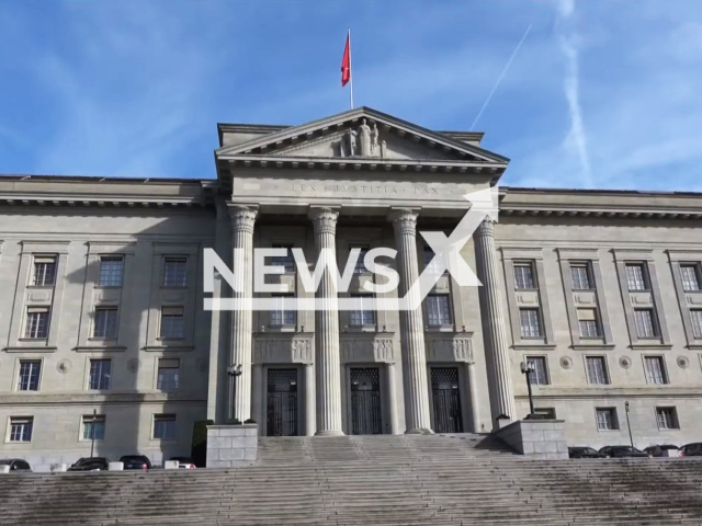 Photo shows the Federal Court of Lausanne, undated. Leg hair is debated after a driver in 2021 had to give hair from his legs for analysis, since he had too little on his head.
Note: Photo is a screenshot from a video(Newsflash).