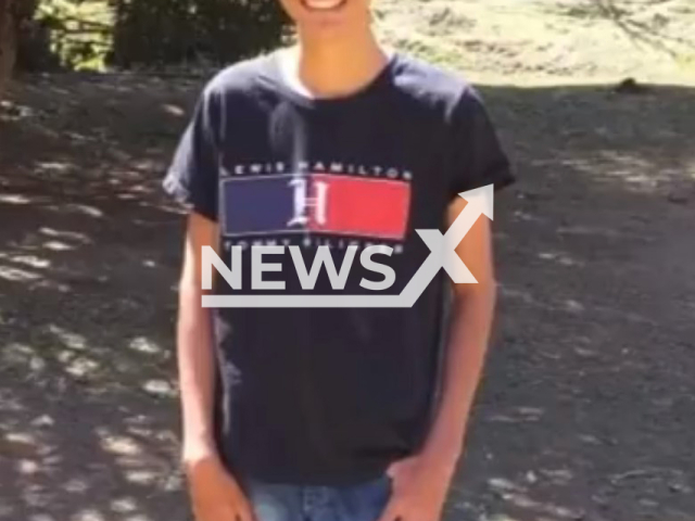 Photo shows Miguel Rocha dos Santos Sousa, undated. The boy, 14, drowned in club swimming pool during school trip in Soledade de Minas, Brazil on Tuesday, December 05, 2023.
Note: Private photo(Newsflash).