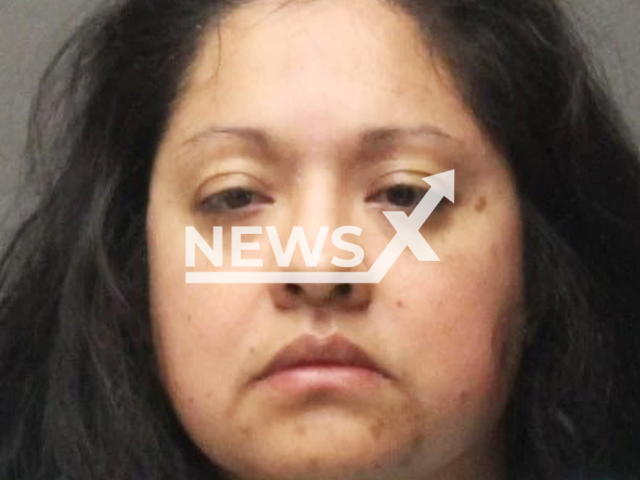 Photo shows Gloria Elena Hughes, undated. The North Carolina woman, 37, was charged with murder after she was found holding her toddler’s lifeless body on Sunday, December 03, 2023.
Note: Licensed photo(Bel Air Police Department/Newsflash).