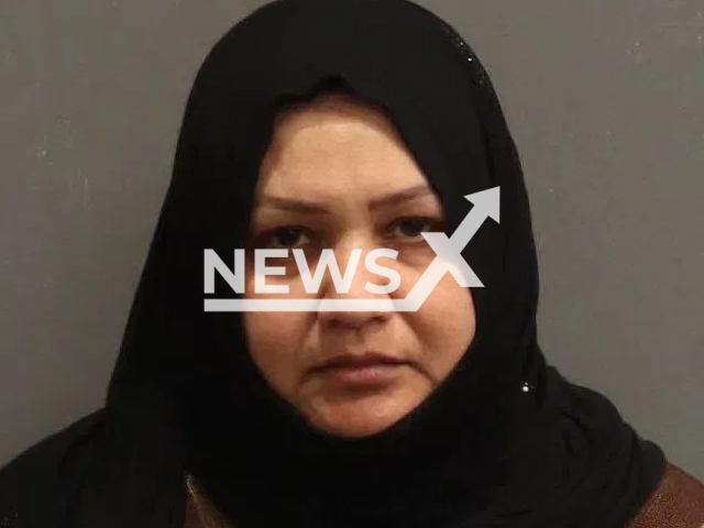 Photo shows Rawaa Khawaji, undated. She was arrested in Nashville, Tennesse, on Tuesday, Dec. 12, 2023, for allegedly assaulting her son for converting to Christianity. Note: Photo is from the Metropolitan Nashville Police Department (MNPD/Newsflash)