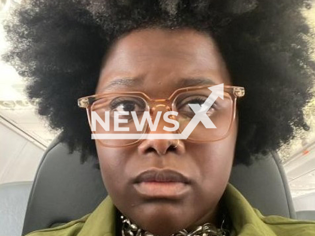 Picture shows singer Luciane Dom, undated. She  reportedly said that her hair was searched at airport in Rio de Janeiro, Brazil. Note: Private photo. (@LucianeDom/Newsflash)