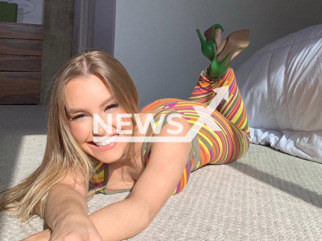 Actress Carla Diaz poses in undated photo. She revealed that she has cried a few times during sex, after reaching orgasm. Note: Private photo. (@carladiaz/Newsflash)