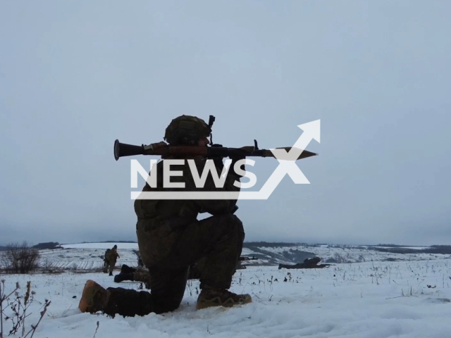 Military personnel of the assault units of the West group of forces complete combat coordination at a training ground in the rear area of the Northern Military District zone. Ukraine. Note: Picture is a screenshot from the video. (MOD Russia/Clipzilla)