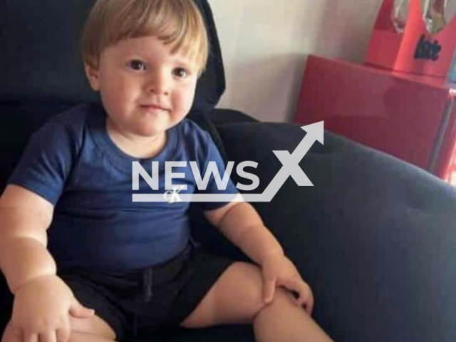 Enrico Braga Souza, a one-year and seven-month-old toddler, poses in an undated photo. He died after an accident on a soccer field inside CEU (Centro Educacional Unificado) Meninos, in Sacoma, south of Sao Paulo, Brazil, Wednesday, Aug. 31, 2022. Note: Picture is private (Newsflash)