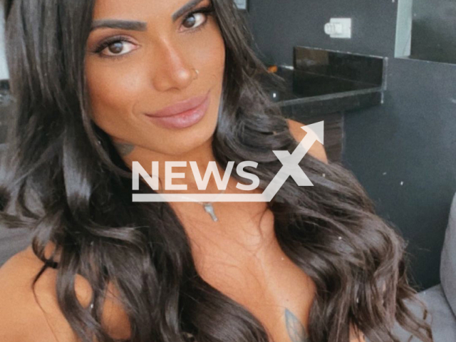 Photo shows Vanusa Freitas, undated. The model claims to have been mistaken for a trans woman and prevented from using the women's bathroom in London. Note: Private photo(@euvanusafreitas/Newsflash).