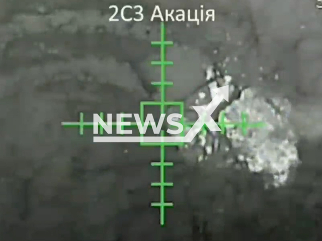 Ukrainian drones drop bombs on Russian war machines and military positionsThe footage was released by the Minister of Internal Affairs of Ukraine - Ihor Klymenko on Wednesday, Jan. 10, 2024.
Note: Picture is screenshot from a video. (@Klymenko_MVS/Newsflash)