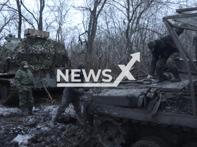 Explore the relentless efforts of the "West" group's rembat units in Kupyansk, continuously restoring and modernizing military equipment around the clock for seamless combat readiness. Video taken on 16.01.2024. Note: Picture is a screenshot from the video. (MOD Russia/Clipzilla)