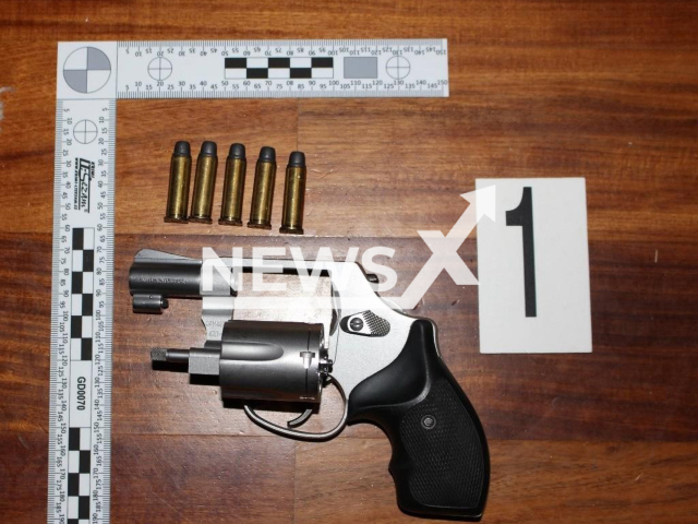 Picture shows a seized weapon, undated. Criminal officers of the National Anti-Drug Headquarters arrested and charged one foreigner and two Czechs with drug trafficking. Note: Police photo. (Czech Police/Newsflash)