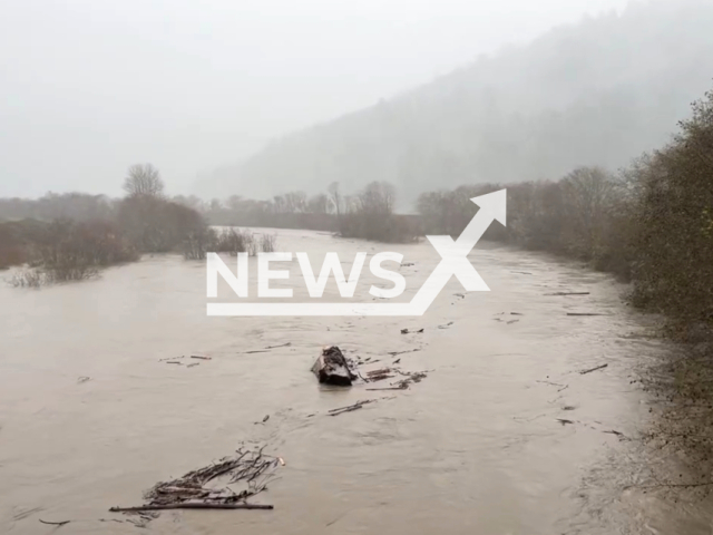 Photo shows Redwood Creek, in Humboldt County, California, USA. Note: Picture is a screenshot from the video. (Redwood National and State Parks/Clipzilla)