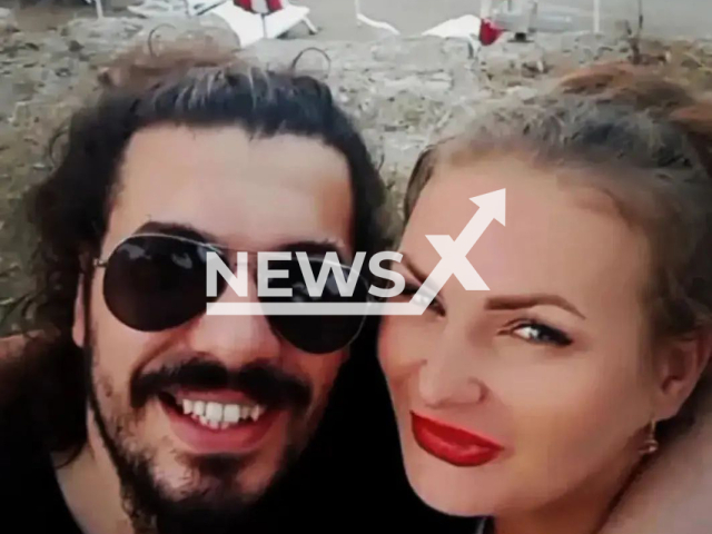 Photo shows musician Umut Emre Aytekin with his fiance in Istanbul, Turkey, undated. Umut Emre Aytekin died after two men beat him in Istanbul, Turkey. Note: Picture is private (Umut Emre Aytekin/Newsflash)