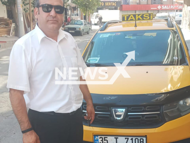 Photo shows Oguz Erge, a taxi driver, undated. He was killed by his passenger, Delil Aysal, in Izmir, Turkey on Jan. 31, 2024. Note: Picture is private (Orguz Erge/Newsflash)