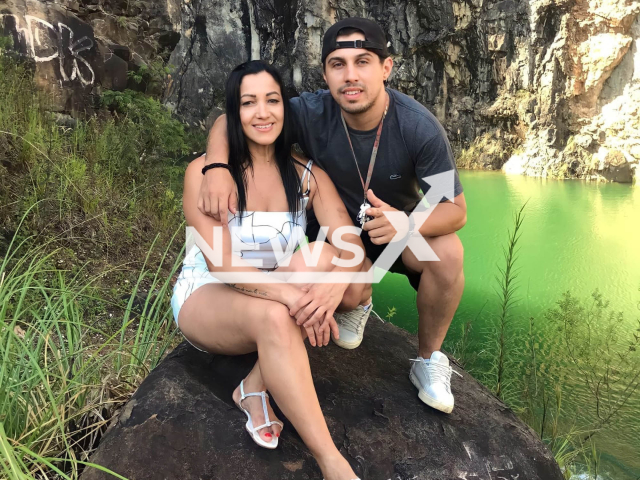 Picture shows Leonardo Lara and Roseli da Silva Santos, undated. He was found dead four days after the tragedy in which his girlfriend and two of her children were electrocuted in a swimming pool in Rio Branco do Sul, Brazil. Note: Private photo. (Newsflash)