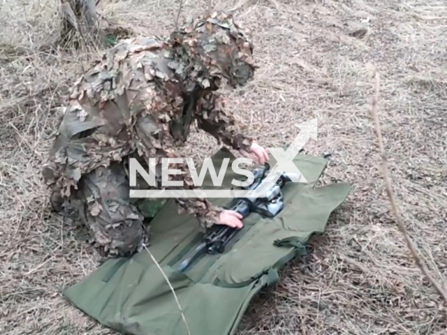 Russian snipers eliminate several servicemen of the Ukrainian Armed Forces who were trying to carry out a rotation at night, in Avdiivka, Ukraine. Note: Picture is a screenshot from the video (Ministry of Defense of the Russian Federation/Clipzilla)