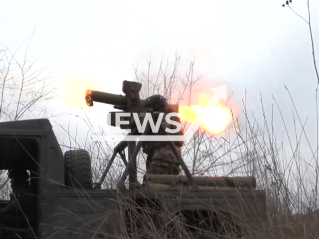 Russian units of a separate airborne formation from Buryatia, part of the Southern Group of Forces, continue to successfully carry out combat missions in the Bakhmut area, Ukraine. Note: Picture is a screenshot from the video. (Ministry of Defense of the Russian Federation/Clipzilla)