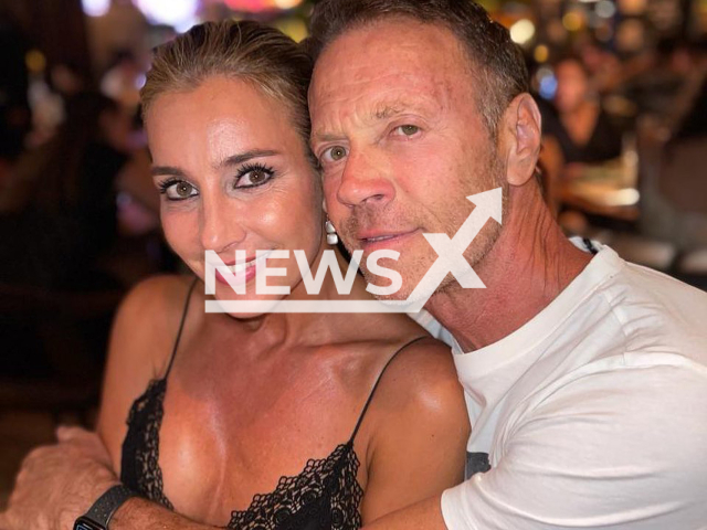 Photo shows Rozsa Tassi and Rocco Siffredi, undated. The wife of the porn-star claims their private and sex life is very different from his work.
Note: Private photo(@rozsatassi/Newsflash).