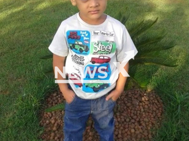 Description: The killed 9-year old boy, Rhuan Maycon da Silva Castro.
Note: Private picture(Newsflash).