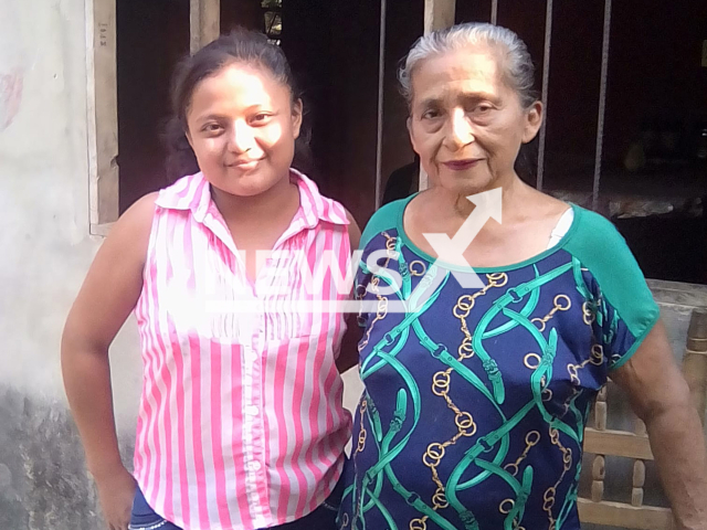 Edith Vianey, 21, (left) was allegedly murdered by her partner, identified as Gregorio N., 56, in the municipality of Olutla in Veracruz, Mexico on 22nd April 2022. Note: Private picture (@edithvianney.ramirezdedios/Newsflash)