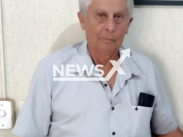 Joao Elias Severino, 84, poses in undated photo. He died after receiving more than 100 bee stings in Santa Cruz do Rio Pardo (SP), Brazil. Note: Private photo. (Newsflash)