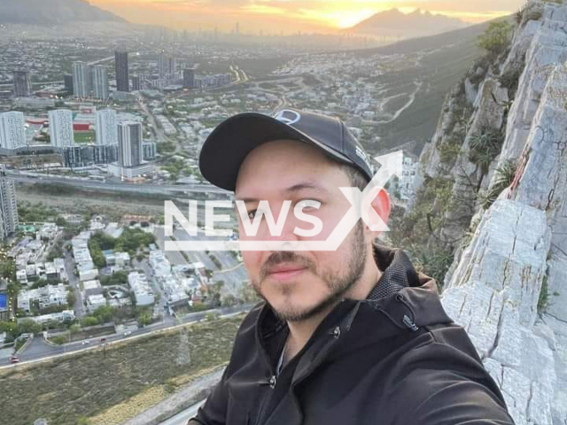 Picture shows Antonio Salatiel in Santa Catarina, Nuevo Leon in Mexico, undated. He died after falling from a 120-meter cliff. Note: Private photo. (Newsflash)