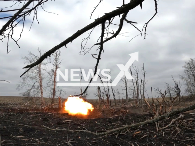 Russian specialists of the engineering and sapper unit carry out humanitarian demining in the Belgorod region, Russia. Note: Picture is a screenshot from the video. (Ministry of Defense of the Russian Federation/Clipzilla)