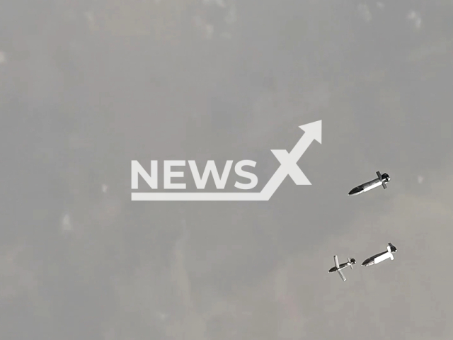 Russian crews of multi-functional supersonic fighter-bombers Su-34 of the strike enemy strongholds and manpower in the South Donetsk Area, Ukraine. Note: Picture is a screenshot from the video (Ministry of Defense of the Russian Federation/Clipzilla)