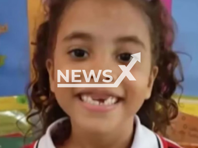 Photo shows Ana Carine, undated. The 6-year old child was found murdered with signs of sexual violence in Caucaia, Ceara in Brazil.
Note: Private photo(Newsflash).