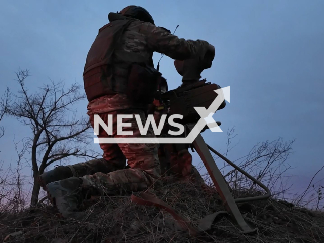 Russian forces hit Ukrainian rotating troops with Fagot ATGM in Ukraine in undated footage. The footage released by the Russian Ministry of Defence on Wednesday, Mar. 27, 2024. Note: Picture is screenshot from a video (Russian Ministry of Defence/Newsflash)