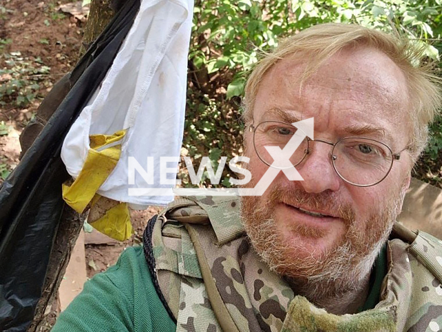 Photo shows Russian politician, deputy of the State Duma of the Russian Federation Vitaly Milonov, 50, undated. He suggested to bomb Ukraine with sex toys. Note: Private photo taken from local media. (Vitaly Milonov/Newsflash)