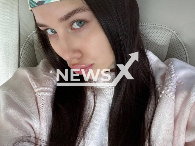 Photo shows Avrora Kiba, 18, student of Moscow State Institute of International Relations (MGIMO), undated. Russian singer Grigory Leps, 61, allegedly proposed to her with a diamond ring. Note: Picture is private used in local media. (@avrorakiba/Newsflash)