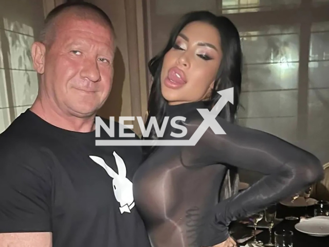 Photo shows Evgeniy E. ,54, (left) from Tekstilshchiki District of South-Eastern Administrative Okrug of Moscow, Russia, undated. He allegedly sold places on the covers of fake Playboy in Kazakhstan. Note: Private photo taken from local media. (Newsflash)