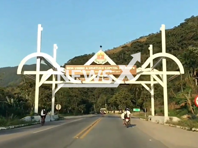 Illustrative image shows Ubatuba, SP, in Brazil, undated. Note: Image is a screenshot from video. (Newsflash)