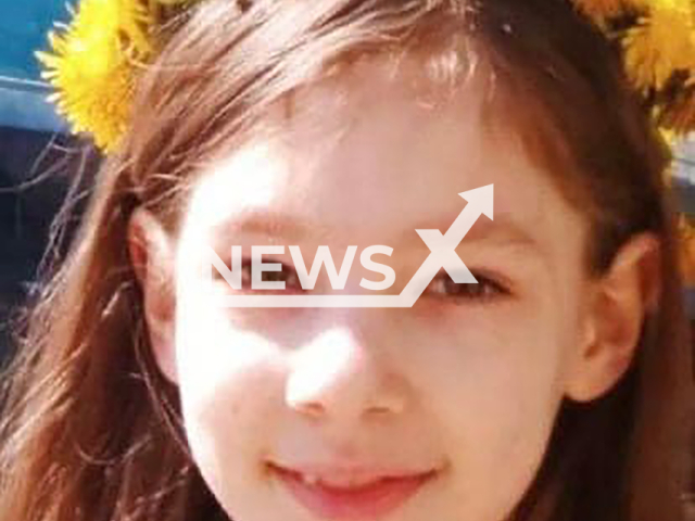 Photo shows Daryna Shevchenko, 10, from Kryvyi Rih, Dnipropetrovsk Oblast, Ukraine, undated. Her body was found in a suitcase under a layer of concrete. Note: Photo is obtained from Kryvyi Rih District Police Department. (@NationalPoliceKR/Newsflash)