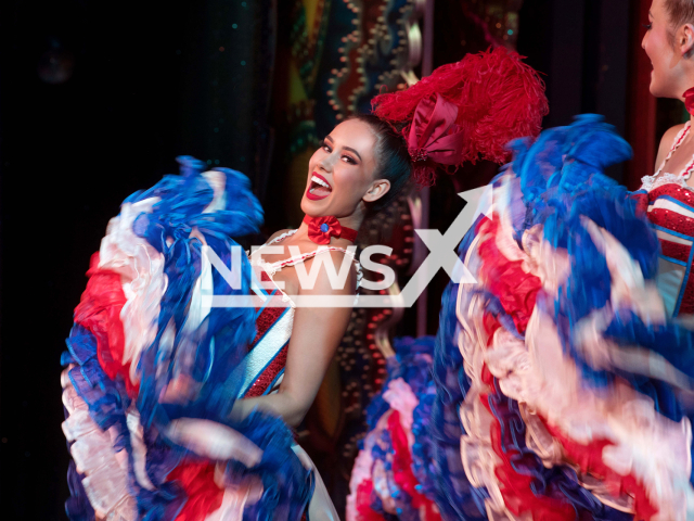 Moulin Rouge was converted into a love nest. Note: We obtained permission for this picture. (Chris Barmat/Newsflash)