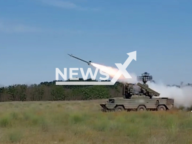 Paratroopers of the Dnepr group of forces cover the airspace over the Dnepr, Ukraine on 10th July 2024.
Note: Picture is screenshot from a video. (Russian Ministry of Defence (MoD)/Clipzilla)