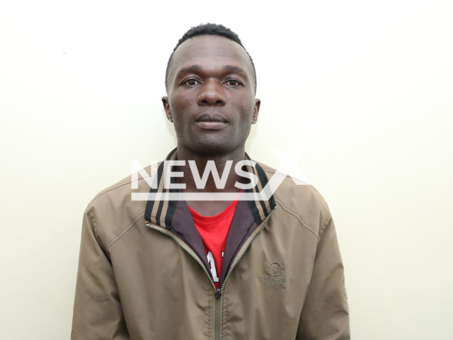 Picture shows Collins Jumaisi, undated. He was arrested in Kayole, Kenya. Note: Police photo. (@DCI_Kenya/Newsflash)