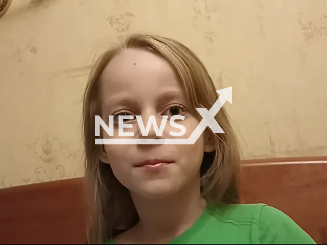 Photo shows Leya Teplyakova, 8, from Moscow, Russia, undated. She graduated from school at the age of eight. Note: Picture is private used in local media. (Newsflash)