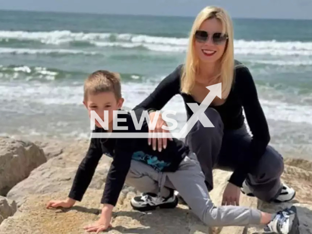 Sigal Yana Itzkovitz and her son Liam pose in undated photo. She killed him in Herzliya, Israel. Note: Private photo taken from local media. (Newsflash)