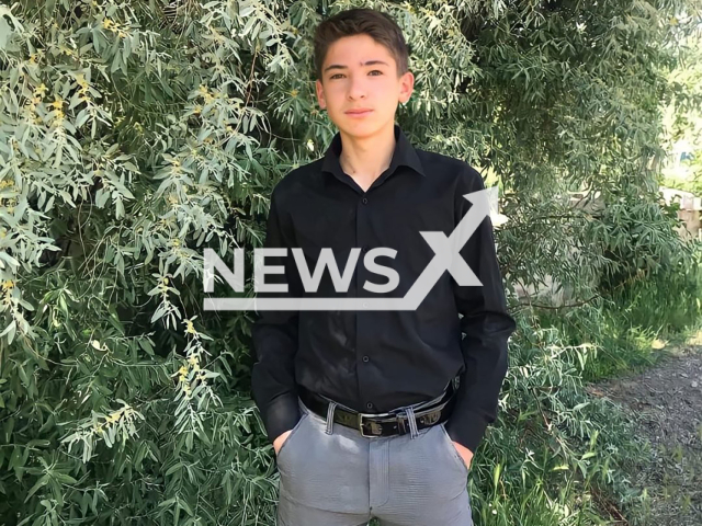 Fatih Curlu, 17, from Develi, Kayseri Province, Turkey, poses in undated photo. He died after getting trapped between a tractor and a feed mixer, July 22, 2024. Note: Private photo from social media. (Newsflash)