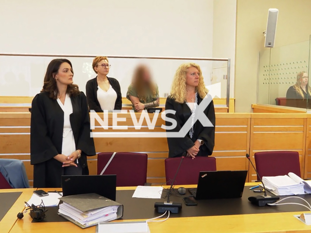 Image shows Ewa P., 42, in undated photo. She was sentenced to life in prison in Hanover, Lower Saxony State, Germany. Note: Photo is a screenshot from a video. (Newsflash)