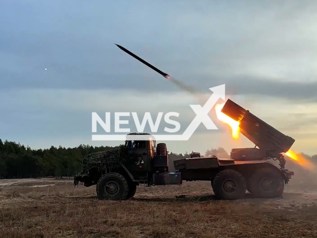 Dnepr Group's artillery annihilate armour, firepower, fortifications, and manpower of the enemy on the Dnieper River on 31 July 2024.
Note: Photo is a screenshot from a video. (Russian Ministry of Defence (MoD)/Clipzilla)