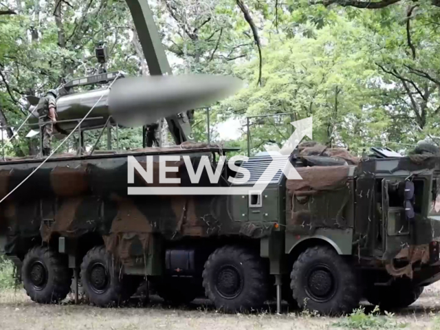 Russian troops conduct combat trainings of non-strategic nuclear forces drills in Siberia and the North Caucasus region of Russia, August 1, 2024.
Note: Photo is a screenshot from a video. (Russian Ministry of Defence (MoD)/Clipzilla)