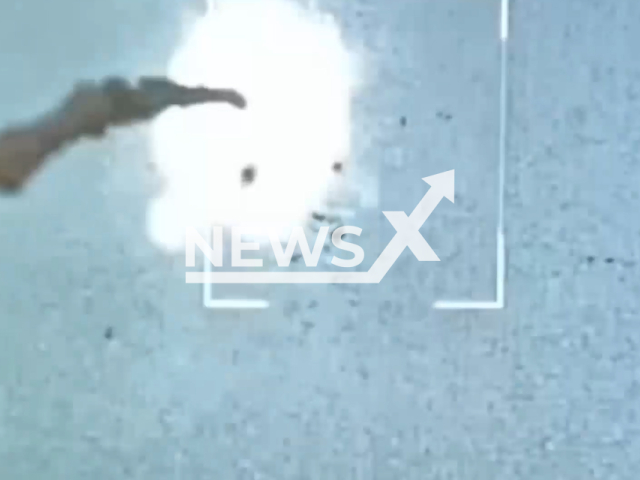 Image shows a Tor-M2 missile launcher, undated photo. Russian crews used the missile launcher to hit Ukrainian UAVs, ballistic missiles, and drones, in Eastern Ukraine, August 4, 2024. Note: Photo is a screenshot from a video. (Clipzilla)