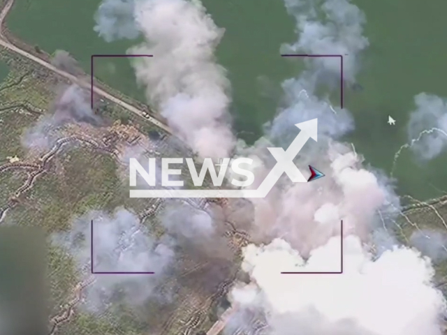 Russian Iskanders destroy two Ukrainian Buk-M1 SAM launchers in the Sumy region, Ukraine, August 6, 2024.
Note: Photo is a screenshot from a video. (Russian Ministry of Defence (MoD)/Clipzilla)